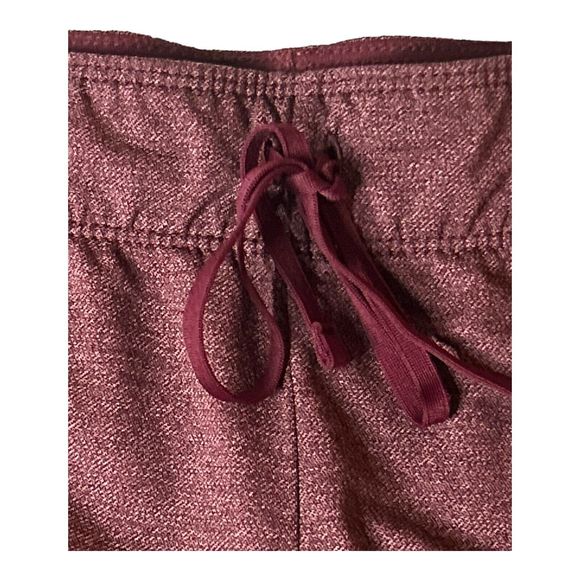 Nike Dri Fit Drawstring Athletic Shorts Crossfit Gym Running Maroon Women’s S - Picture 6 of 11
